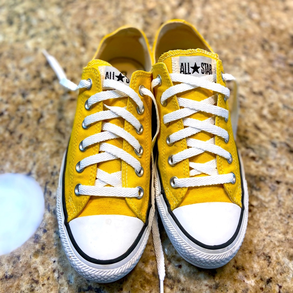 Converse All Stars Unisex Yellow Sneakers